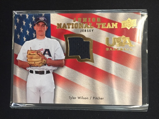 2008 Upper Deck USA Tyler Wilson Rookie Jersey Card