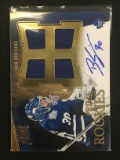 2012-13 Panini Prime Ben Scrivens Maple Leafs Rookie Autograph Quad Jersey /199