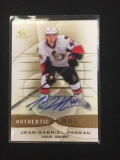 2013-14 SP Game Used Edition Jean-Gabriel Pageau Senators Rookie Autograph Card