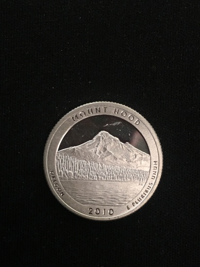 2010 S United States PROOF Silver Quarter Dollar - Mount Hood