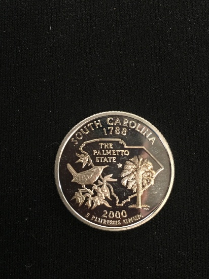 2000 S United States PROOF Silver Quarter Dollar - South Carolina