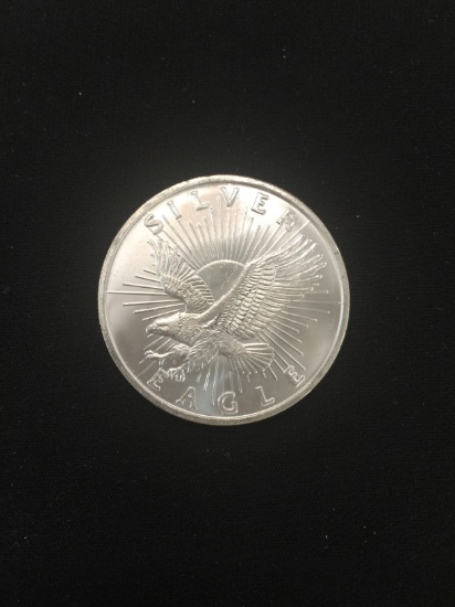 1 Troy Ounce .999 Fine Silver Sunshine Minting Silver Eagle Silver Bullion Round Coin
