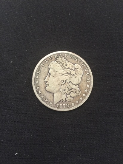 1878-S United States Morgan Silver Dollar - 90% Silver Coin