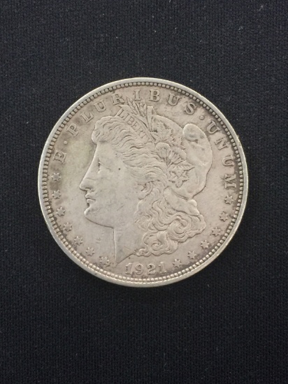 1921-D United States Morgan Silver Dollar - 90% Silver Coin