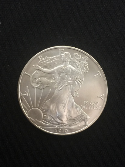 2010-American Silver Eagle 1 Ounce .999 Fine Silver Bullion Coin