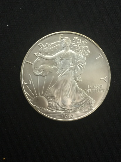 2010-American Silver Eagle 1 Ounce .999 Fine Silver Bullion Coin