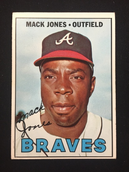 1967 Topps #435 Mack Jones Braves