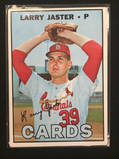 1967 Topps #356 Larry Jaster Cardinals