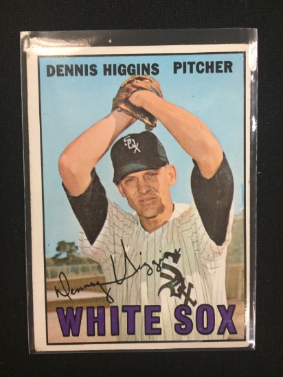 1967 Topps #52 Dennis Higgins White Sox