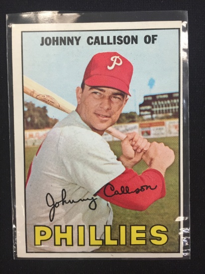 1967 Topps #85 Johnny Callison Phillies