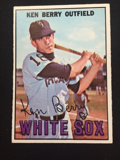 1967 Topps #67 Ken Berry White Sox