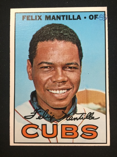 1967 Topps #524 Felix Mantila Cubs