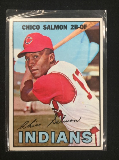 1967 Topps #43 Chico Salmon Indians