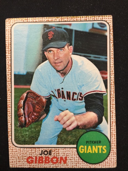 1968 Topps #32 Joe Gibbon Giants