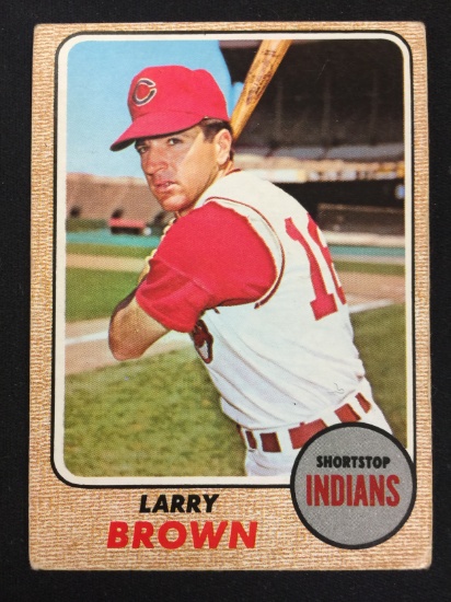 1968 Topps #197 Larry Brown Indians