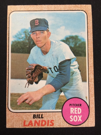 1968 Topps #189 Bill Landis Red Sox