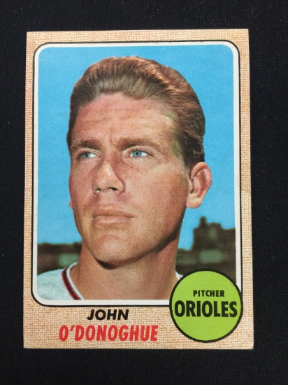 1968 Topps #456 John O'Donoghue Orioles