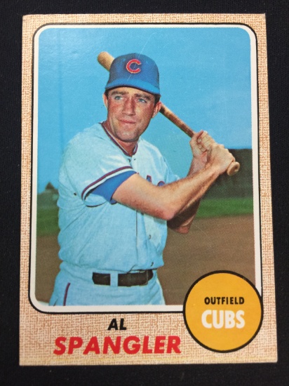 1968 Topps #451 Al Spangler Cubs