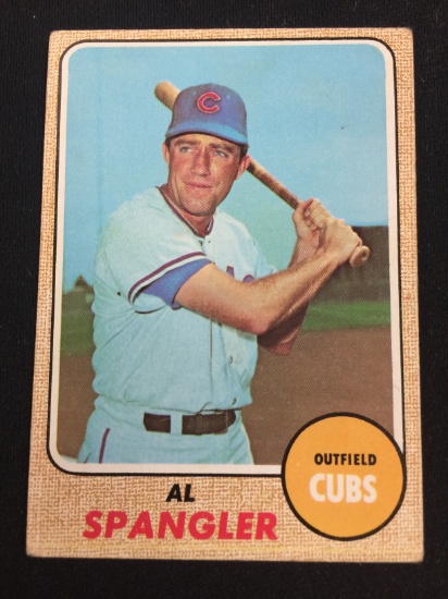 1968 Topps #451 Al Spangler Cubs