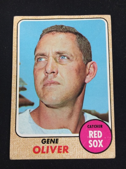 1968 Topps #449 Gene Oliver Red Sox
