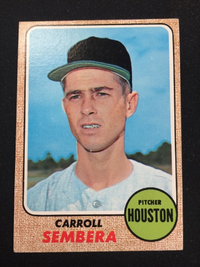 1968 Topps #207 Carroll Sembera Astros