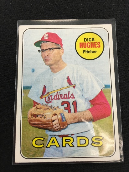 1969 Topps #39 Dick Hughes Cardinals