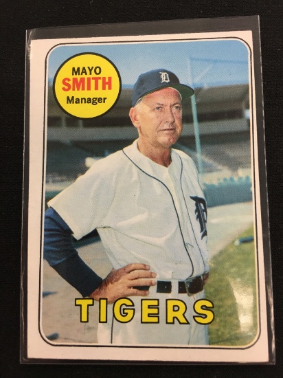 1969 Topps #40 Mayo Smith Tigers