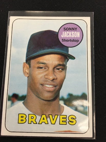 1969 Topps #53 Sonny Jackson Braves