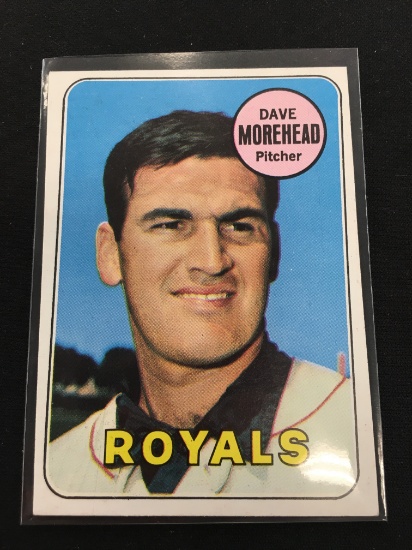 1969 Topps #29 Dave Morehead Royals