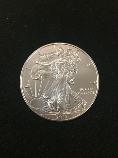 2012 American Silver Eagle 1 Ounce .999 Fine Silver Bullion Coin