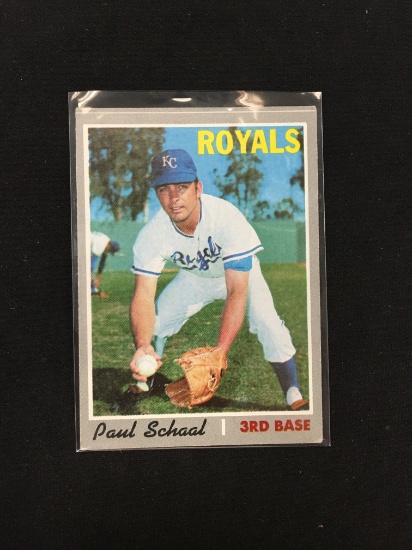 1970 Topps #338 Paul Schaal Royals