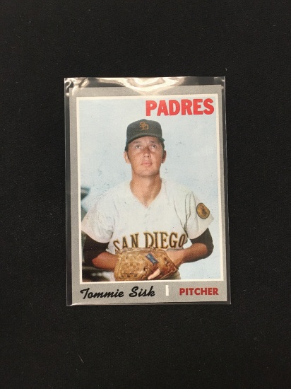 1970 Topps #374 Tommie Sisk Padres