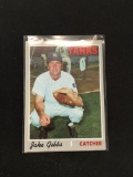 1970 Topps #594 Jake Gibbs Yankees