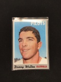 1970 Topps #134 Danny Walton Pilots