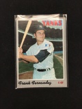 1970 Topps #82 Frank Hernandez Yankees