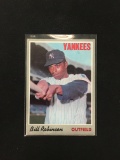 1970 Topps #23 Bill Robinson Yankees