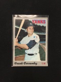1970 Topps #82 Frank Hernandez Yankees