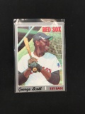 1970 Topps #385 George Scott Jr. Red Sox