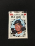 1970 Topps #452 Felix Millan Braves