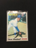 1970 Topps #495 Dave Morehead Royals
