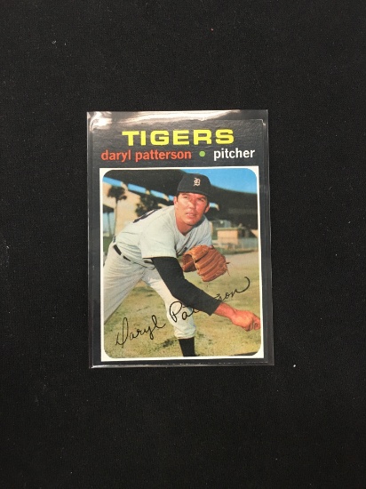 1971 Topps #481 Daryl Patterson Tigers