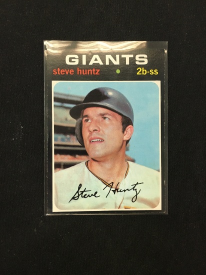 1971 Topps #486 Steve Huntz Giants