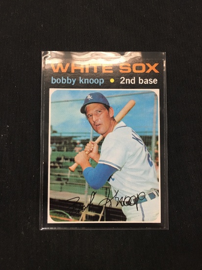 1971 Topps #506 Bobby Knoop White Sox