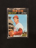 1971 Topps #394 Clay Carroll Reds