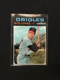 1971 Topps #453 Terry Crowley Orioles