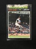1971 Topps #454 Mike Paul Indians