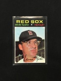 1971 Topps #31 Eddie Kasko Red Sox