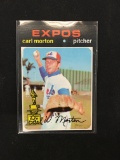 1971 Topps #515 Carl Morton Expos