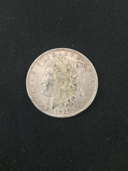 1921-United States Morgan Silver Dollar - 90% Silver Coin