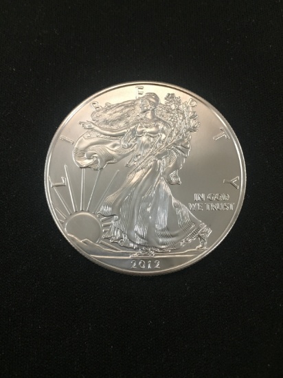 2012 American Silver Eagle 1 Ounce .999 Fine Silver Bullion Coin